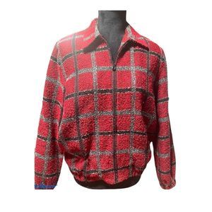 Adorable Plaid Christmas jacket/blazer petite 6